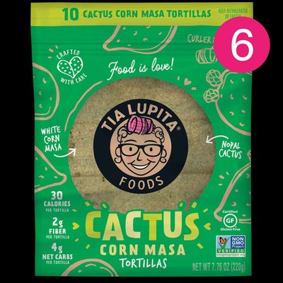 Tia Lupita Cactus + Corn Tortilla