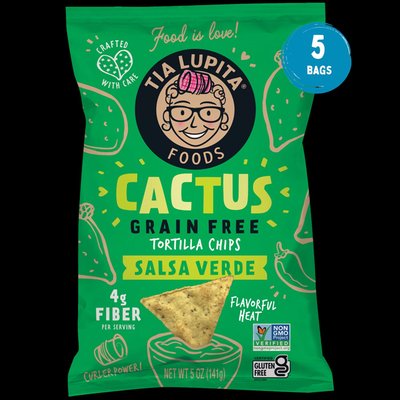 Tia Lupita Cactus Tortilla Chips